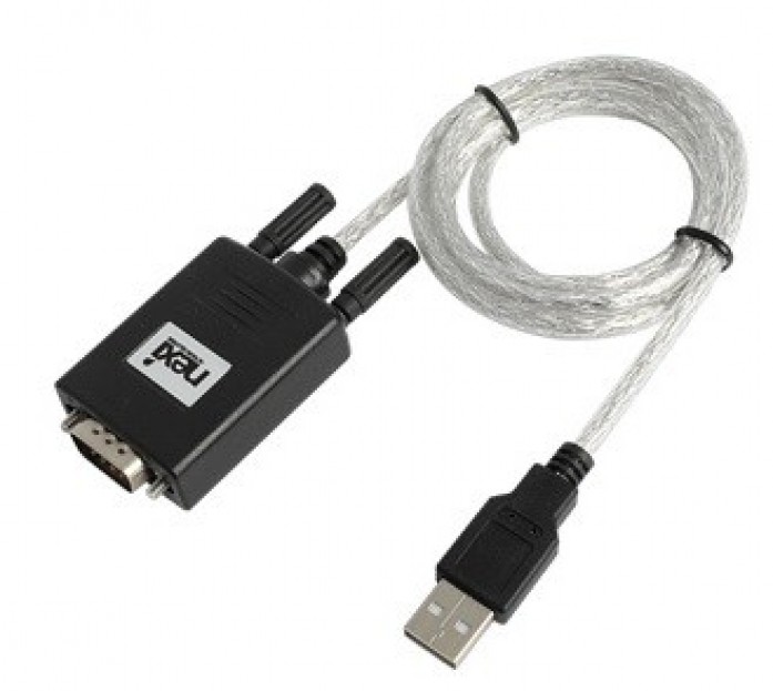 COM 포트 확장용 넥시 USB to RS-232 변환 케이블 1M, 윈도우전용