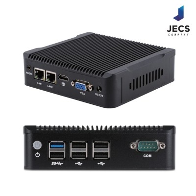 IPCPart-전문가 추천 산업용PC 산업용PC JECS-J1900BU RAM 4G, SSD 64G, 산업용컴퓨터, 팬리스PC