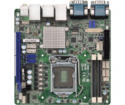 IPCPart-전문가 추천 산업용PC 산업용메인보드 ASROCK IMB-171-L Intel Q77 Mini-ITX 신품