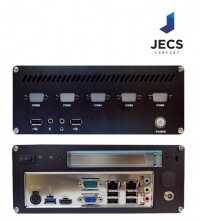 산업용PC JECS-J1900X8, Intel J1900 CPU, 4G/64G PCI 지원