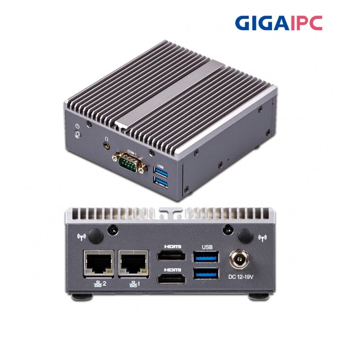 GIGAIPC J4125 산업용 미니PC 8G/128G Win10/11 DC 12~19V
