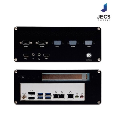 IPCPart-전문가 추천 산업용PC 산업용컴퓨터 JECS-286X8 인텔 8세대 CPU 8G/128G 3xLAN DC 12V
